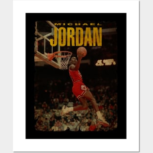 Dunk Michael Jordan Vintage Posters and Art